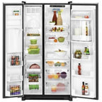  JennAir 36-inch, 25.6 cu. ft. Side-by-Side Refrigerator with Ice and Water JSD2695KES IMAGE 2