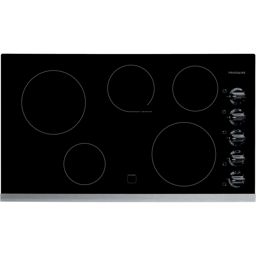  Frigidaire 36-inch Built-In Electric Cooktop FFEC3624PS IMAGE 1