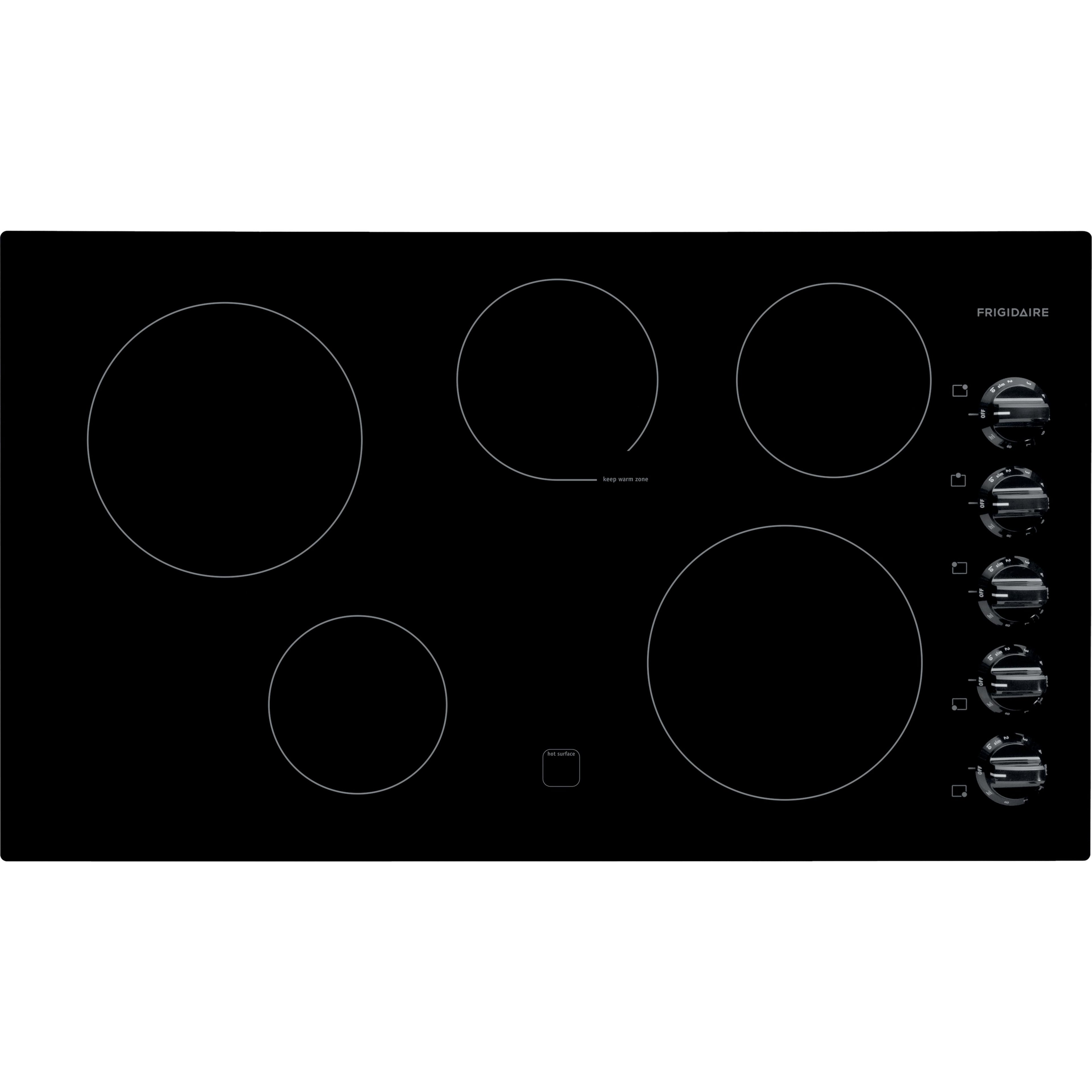  Frigidaire 36-inch Built-In Electric Cooktop FFEC3624PB IMAGE 1