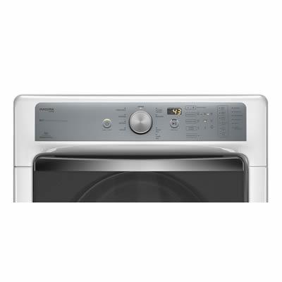  Maytag 7.4 cu. ft. Electric Dryer with Steam MED7100DW IMAGE 3