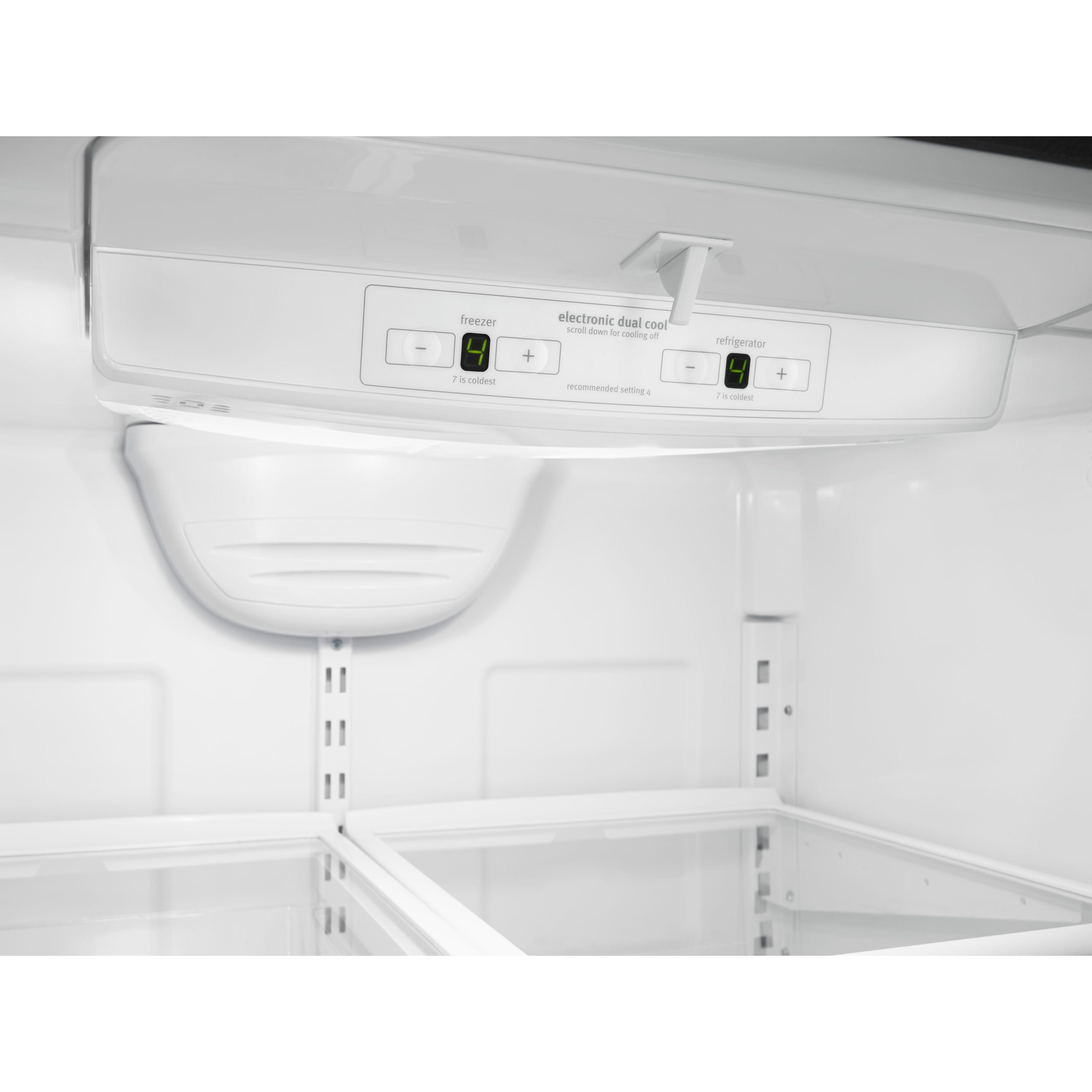 Whirlpool 30-inch, 18.6 cu. ft. Bottom Freezer Refrigerator WRB329LFBM IMAGE 3