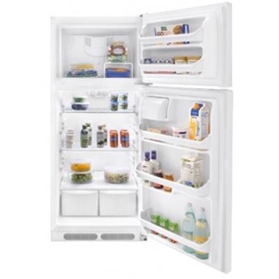  Frigidaire 28-inch, 17 cu. ft. Top Freezer Refrigerator FFTR17D1PW IMAGE 1