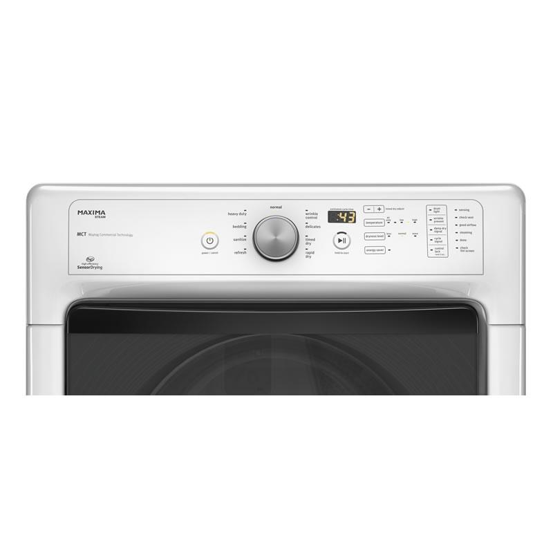  Maytag 7.4 cu. ft. Electric Dryer with Steam YMED5100DW IMAGE 2