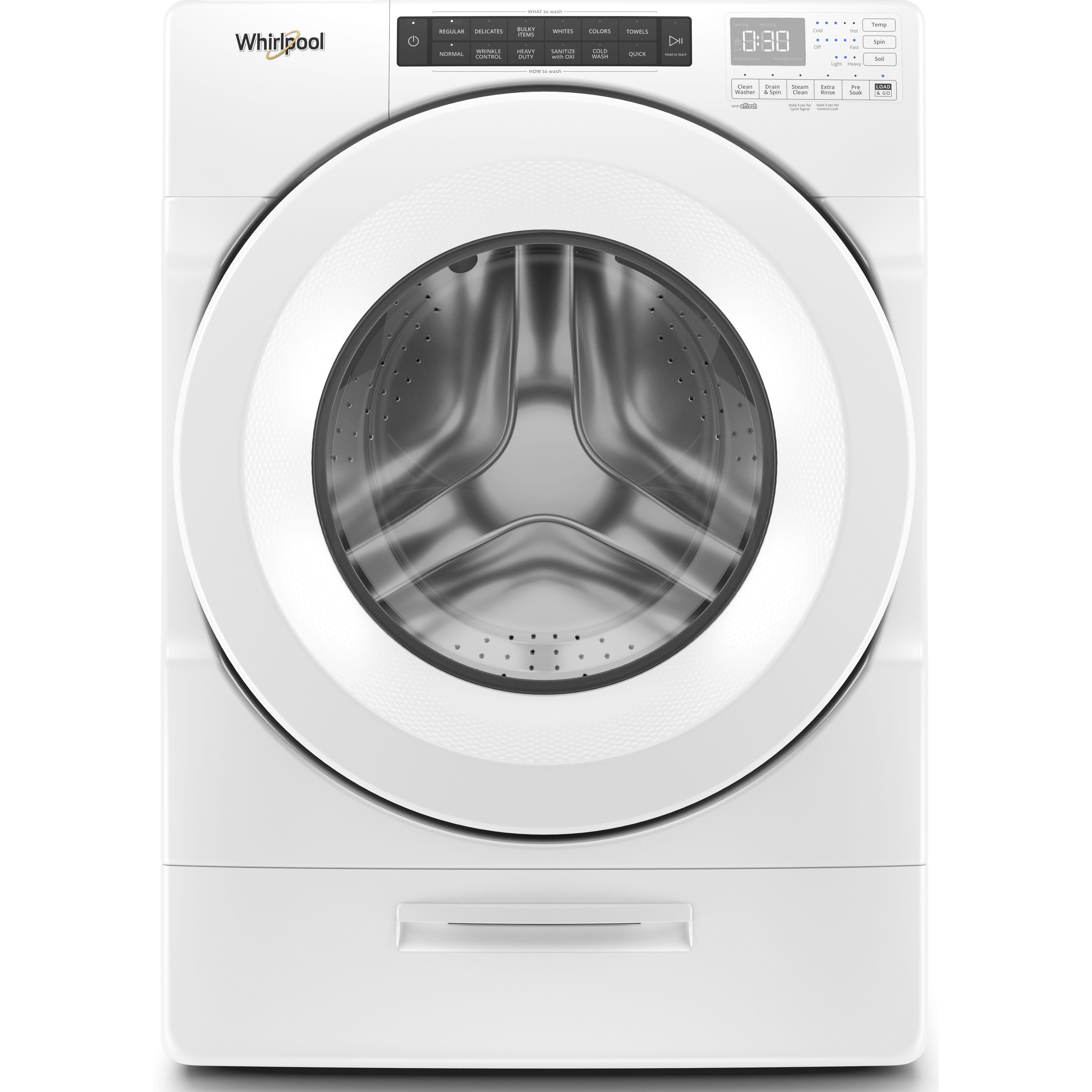  Whirlpool Laundry WFW5620HW, WED5620HW IMAGE 3