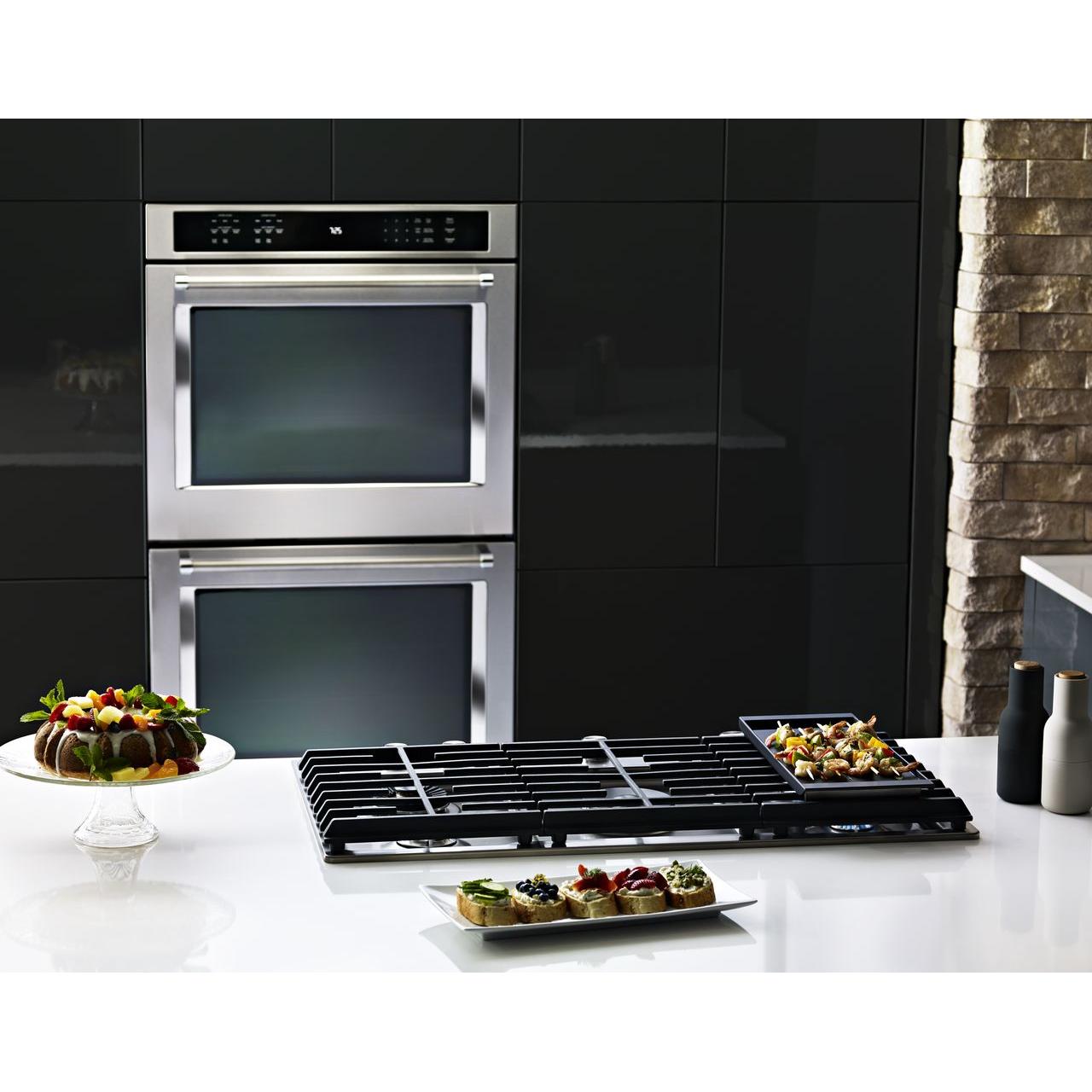  KitchenAid 30-inch Built-in Gas Cooktop with Griddle KCGS950ESS IMAGE 7