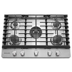 KitchenAid 30-inch Built-In Gas Cooktop with Even-Heat™ Burner KCGS550ESS IMAGE 1