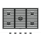  Wolf 36-inch Built-In Gas Cooktop CG365C/S IMAGE 1
