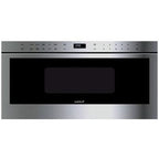  Wolf 30-inch, 1.2 cu. ft. Drawer Microwave Oven MD30PE/S IMAGE 1
