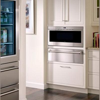  Wolf 30-inch, 1.2 cu. ft. Drawer Microwave Oven MD30PE/S IMAGE 2
