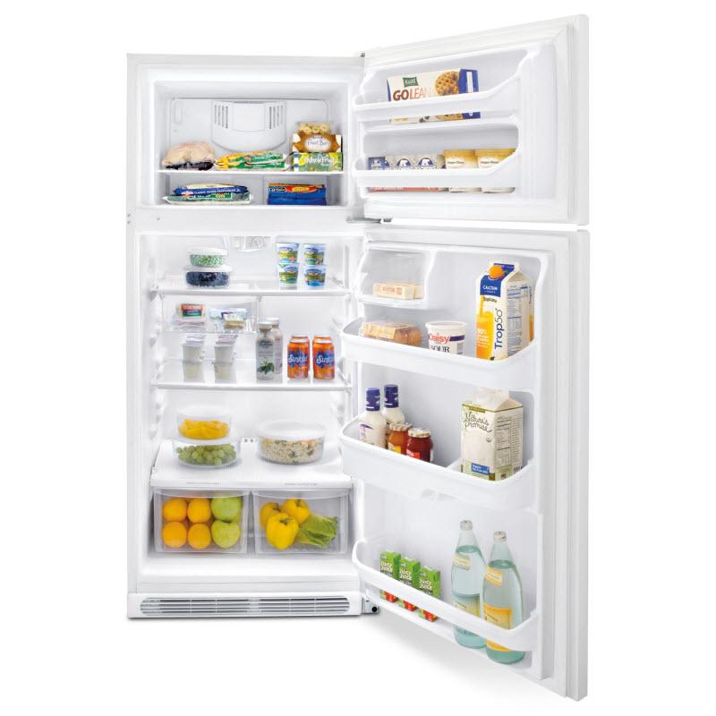  Frigidaire 28-inch, 16.3 cu. ft. Top Freezer Refrigerator FFTR1621QW IMAGE 4