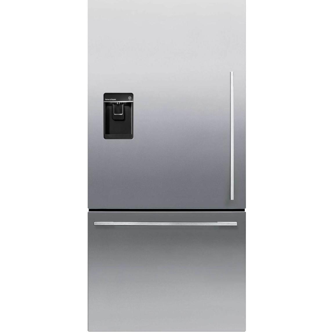  Fisher & Paykel 31-inch, 17.1 cu. ft. Counter-Depth Bottom Freezer Refrigerator with ActiveSmart ™ RF170WDLUX5 IMAGE 1