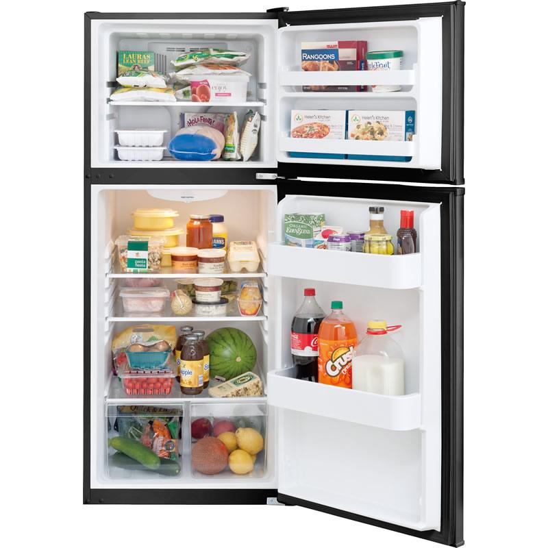  Frigidaire 24-inch, 9.9 cu. ft. Top Freezer Refrigerator FFET1022QB IMAGE 3