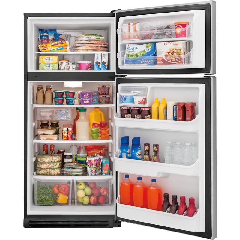  Frigidaire 30-inch, 20.5 cu. ft. Top Freezer Refrigerator FFTR2131QS IMAGE 3