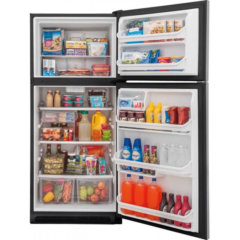  Frigidaire 30-inch, 20.3 cu. ft. Top Freezer Refrigerator FFHT2021QS IMAGE 3