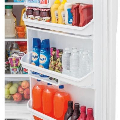  Frigidaire 30-inch, 20.3 cu. ft. Top Freezer Refrigerator FFHT2021QW IMAGE 6