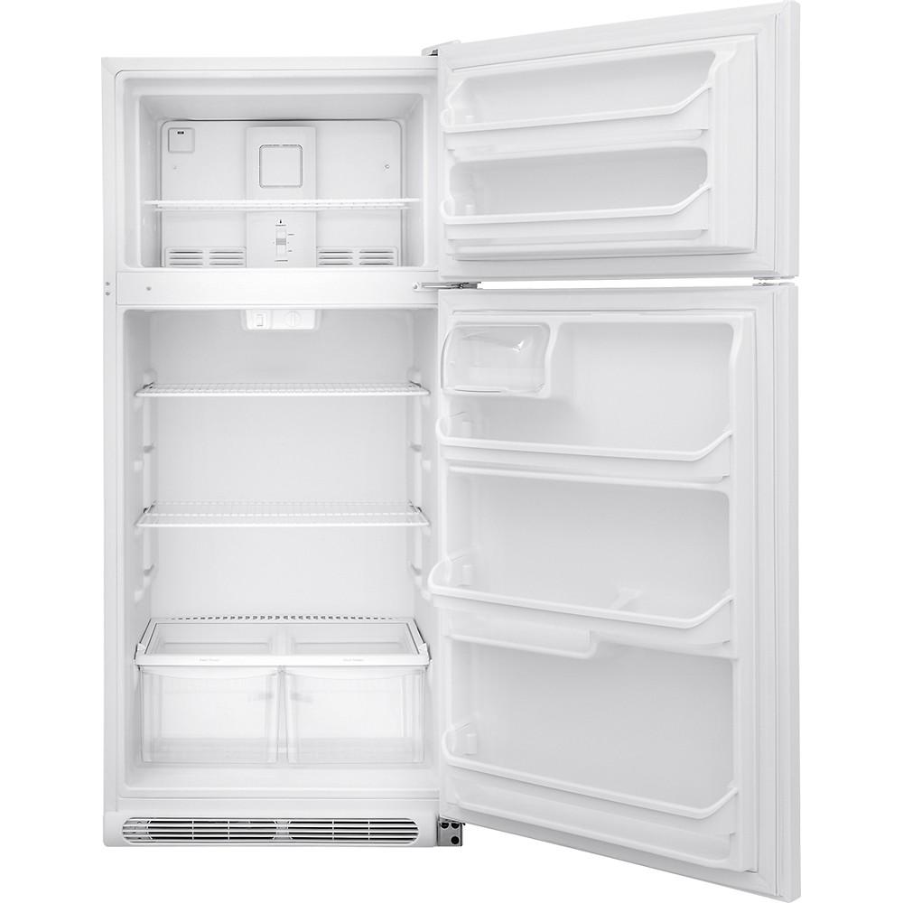  Frigidaire 30-inch, 18 cu. ft. Top Freezer Refrigerator FFTR1814QW IMAGE 3