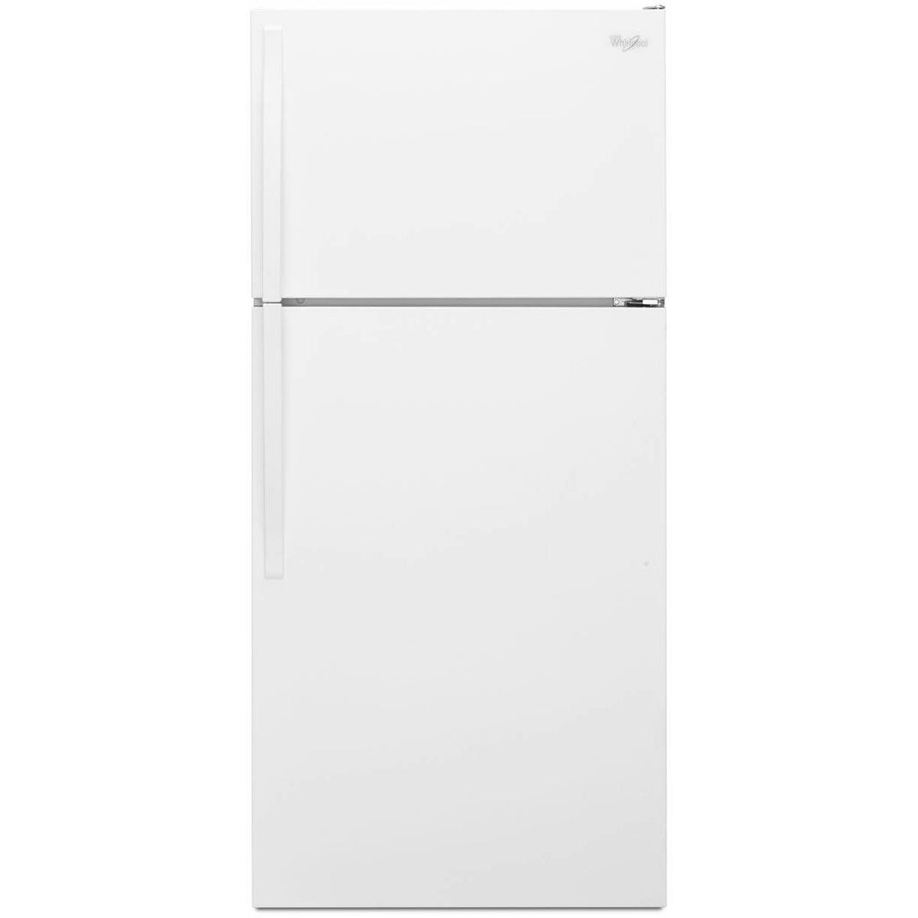  Whirlpool 28-inch, 14.3 cu. ft. Top Freezer Refrigerator WRT134TFDW IMAGE 1