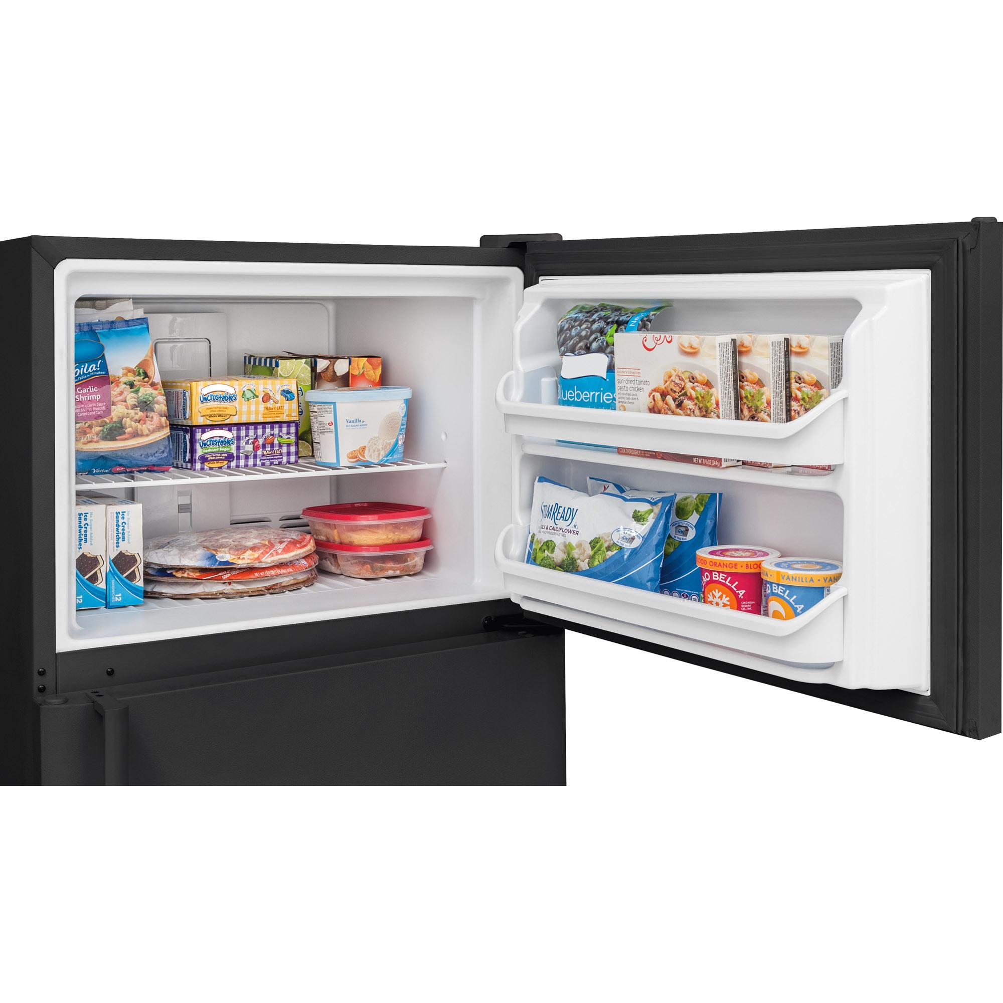  Frigidaire 30-inch, 20.3 cu. ft. Top Freezer Refrigerator FFTR2021QB IMAGE 4
