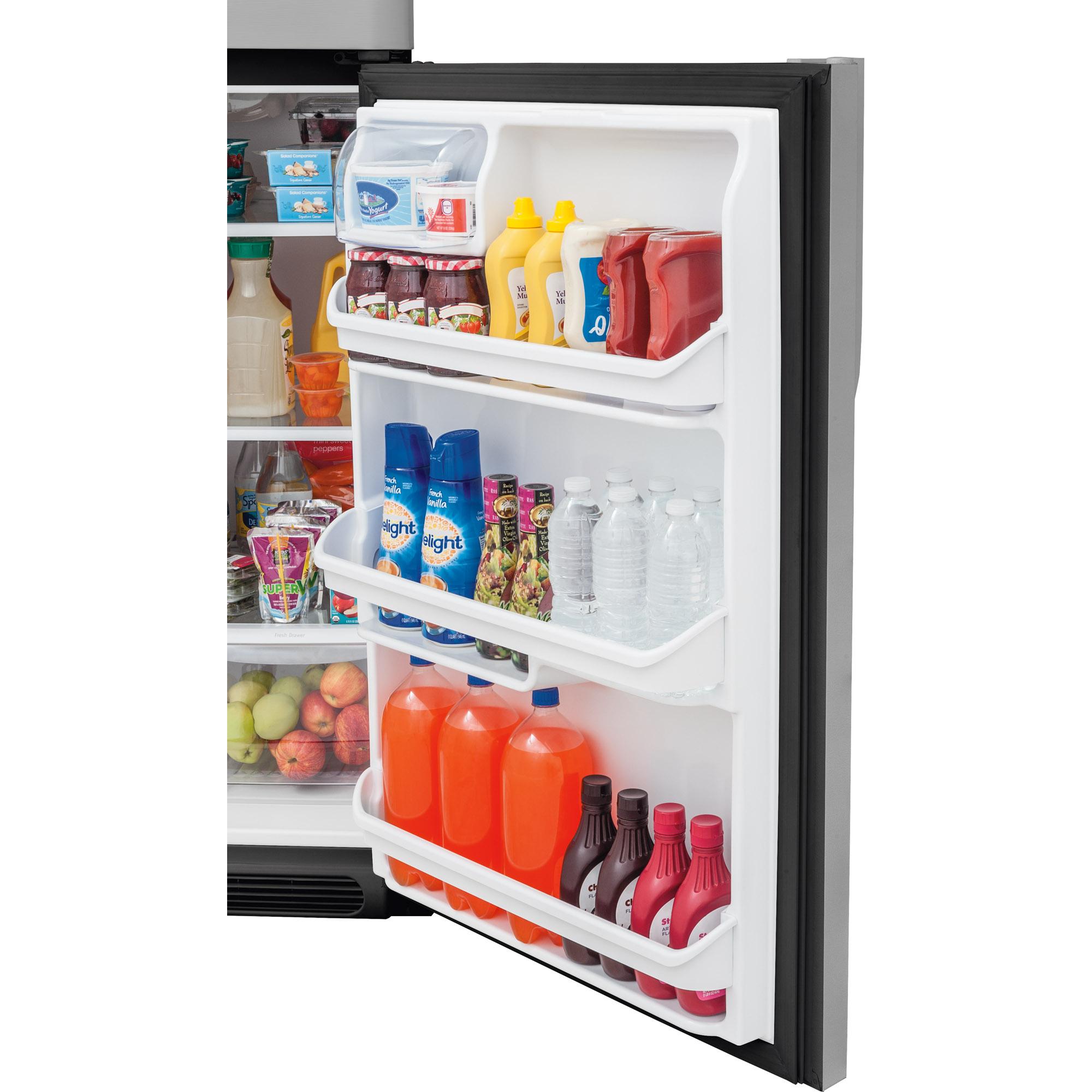  Frigidaire 30-inch, 20.4 cu. ft. Top Freezer Refrigerator FFTR2021QS IMAGE 8