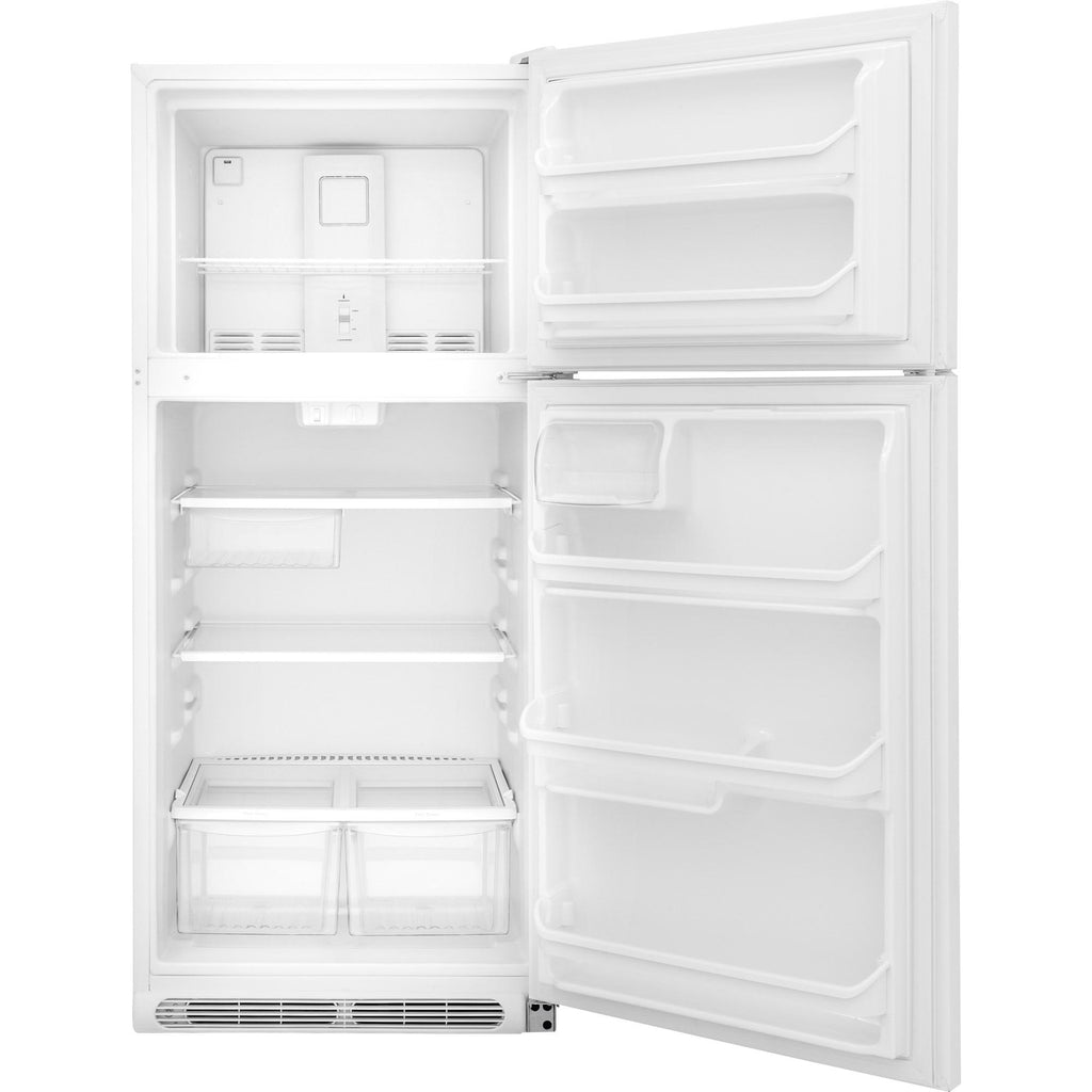  Frigidaire 30-inch, 20.3 cu. ft. Top Freezer Refrigerator FFTR2021QW IMAGE 2