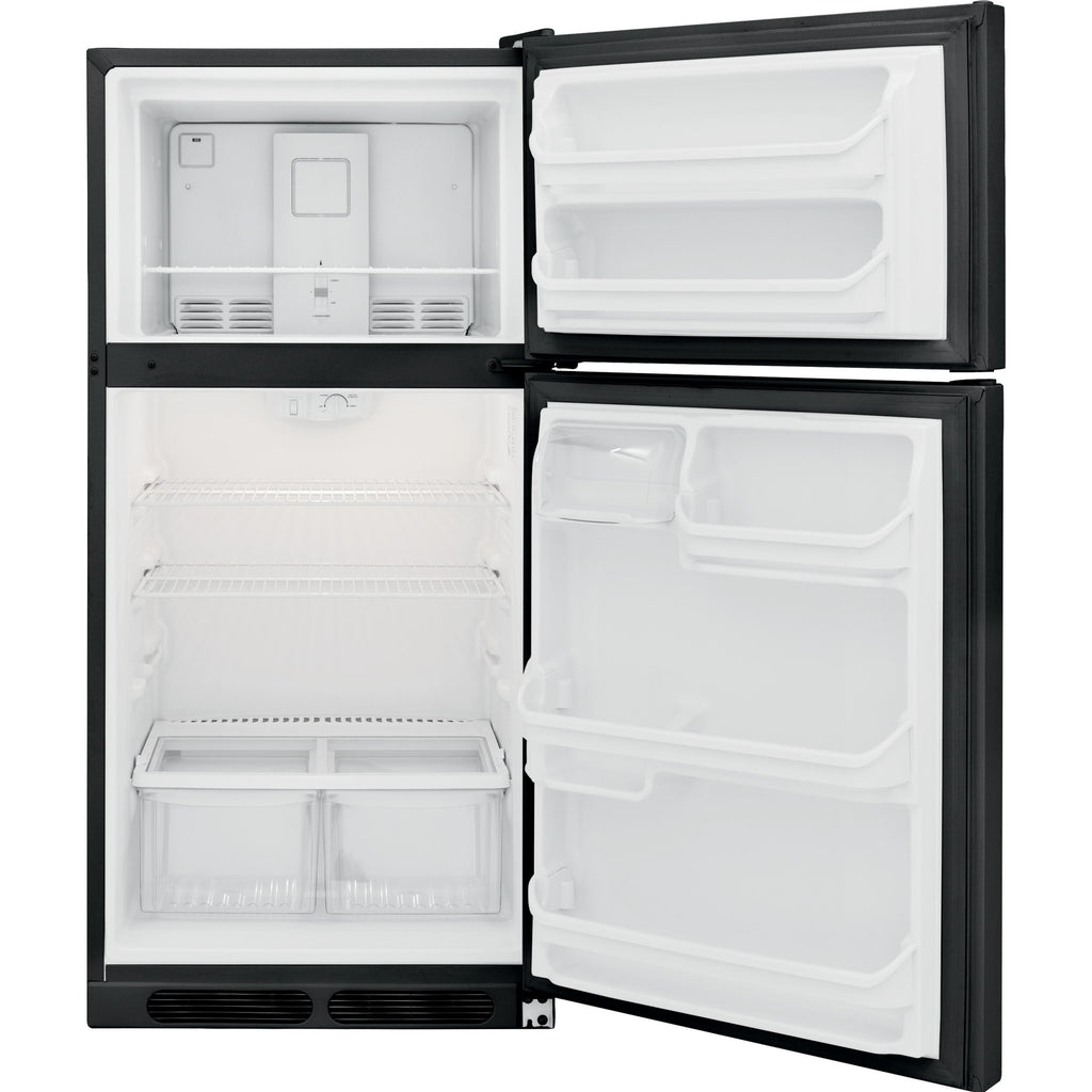  Frigidaire 28-inch, 16.3 cu. ft. Top Freezer Refrigerator FFHT1614QB IMAGE 2