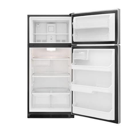  Frigidaire 30-inch, 20.5 cu. ft. Top Freezer Refrigerator FFTR2031QS IMAGE 3