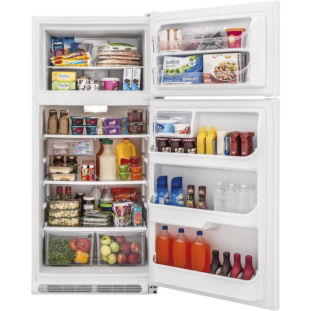  Frigidaire 30-inch, 20.5 cu. ft. Top Freezer Refrigerator FFTR2031QP IMAGE 3