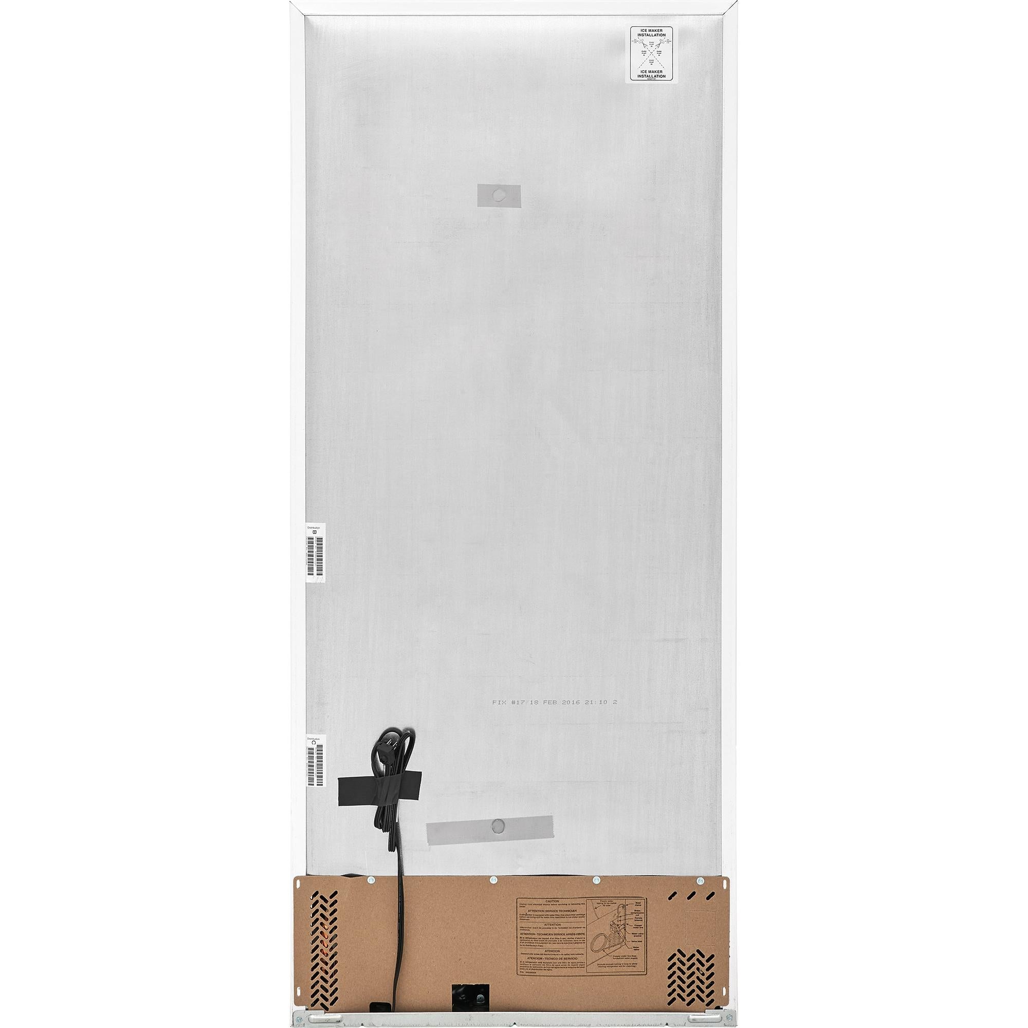  Frigidaire 30-inch, 20.5 cu. ft. Top Freezer Refrigerator FFTR2131QP IMAGE 18