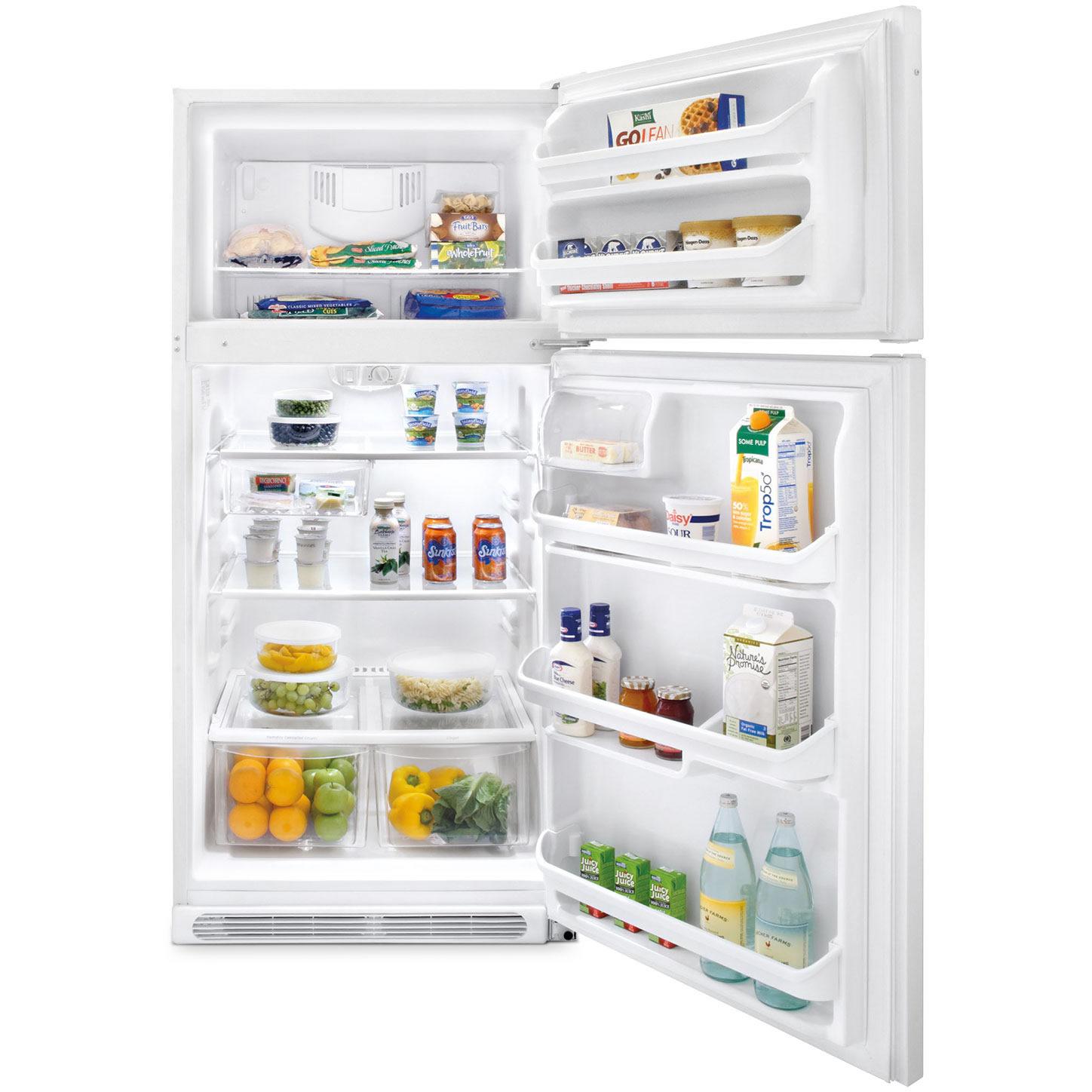  Frigidaire 30-inch, 18 cu. ft. Top Freezer Refrigerator FFTR1821QW IMAGE 4
