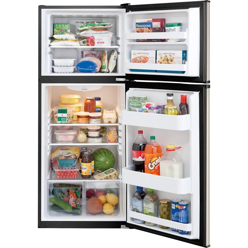  Frigidaire 24-inch, 11.5 cu. ft. Top Freezer Refrigerator FFTR1222QM IMAGE 3