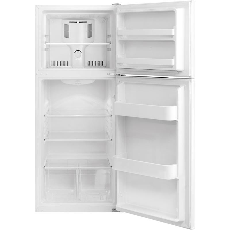  Frigidaire 24-inch, 9.9 cu. ft. Top Freezer Refrigerator FFET1022QW IMAGE 2
