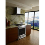  JennAir 30-inch Slide-in Induction Range with Aqualift® Self Cleaning Technology JIS1450DP IMAGE 6