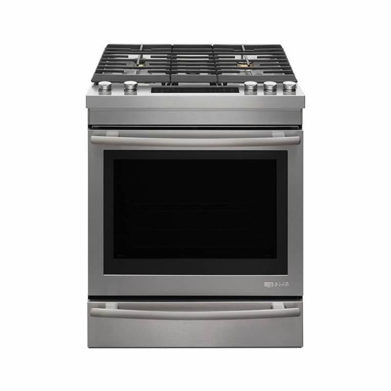  JennAir 30-inch Slide-in Dual-Fuel Range JDS1450DS IMAGE 2