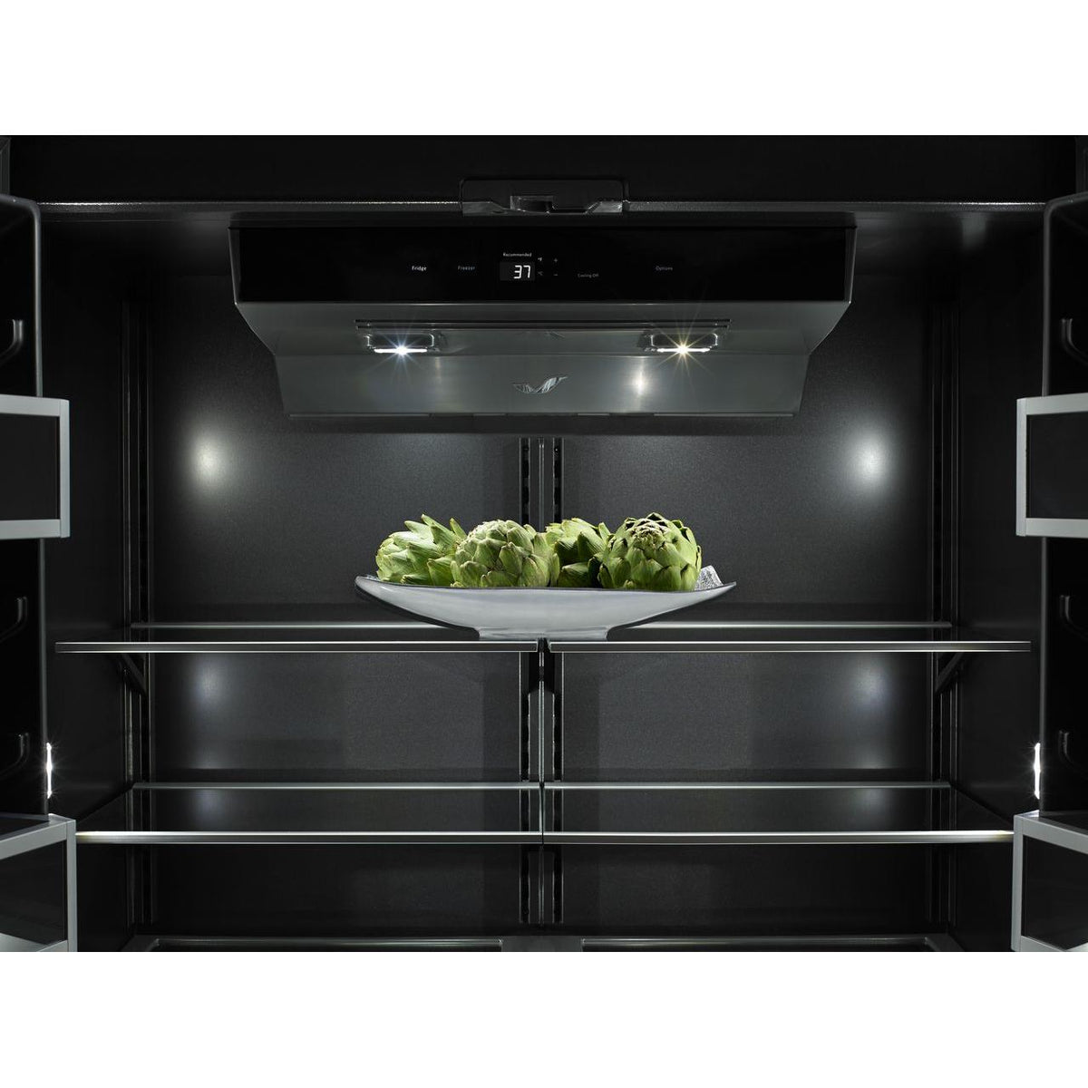  JennAir 36-inch, 20.9 cu.ft. Built-in Bottom Freezer Refrigerator with Obsidian Interior JB36NXFXLE IMAGE 5