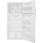  Whirlpool 30-inch, 18.2 cu.ft. Freestanding Top Freezer Refrigerator with Flexi-Slide™ Bin WRT318FZDW IMAGE 4