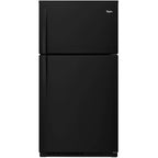  Whirlpool 33-inch, 21.3 cu. ft. Freestanding Top Freezer Refrigerator with Flexi-Slide™ Bin WRT541SZDB IMAGE 1