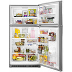  Whirlpool 33-inch, 21.3 cu. ft. Freestanding Top Freezer Refrigerator with Flexi-Slide™ Bin WRT541SZDM IMAGE 7