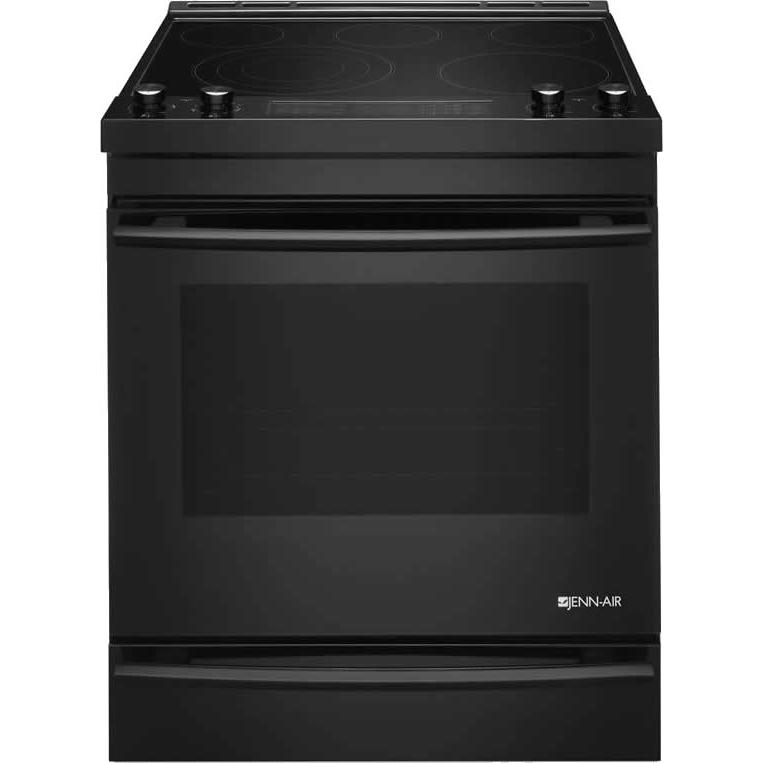  JennAir 30-inch Slide-in Electric Range with Triple-Choice™ Element JES1450DB IMAGE 1
