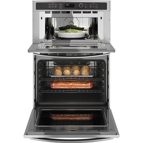  GE 30-inch, 5 cu. ft. Built-in Combination Wall Oven JT3800SHSS IMAGE 4