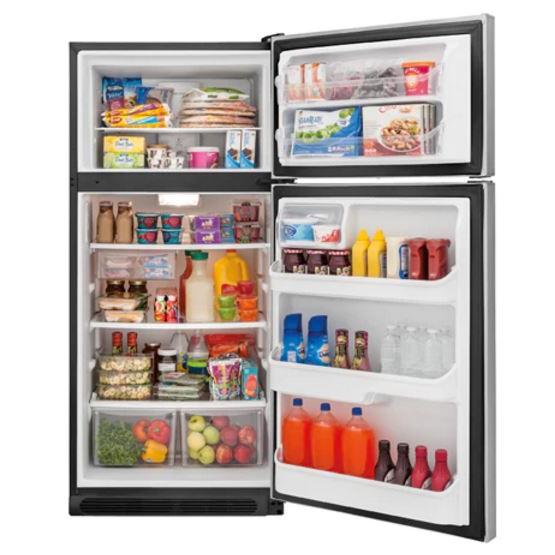  Frigidaire 30-inch, 20.5 cu. ft. Top Freezer Refrigerator LFHT2131QF IMAGE 3