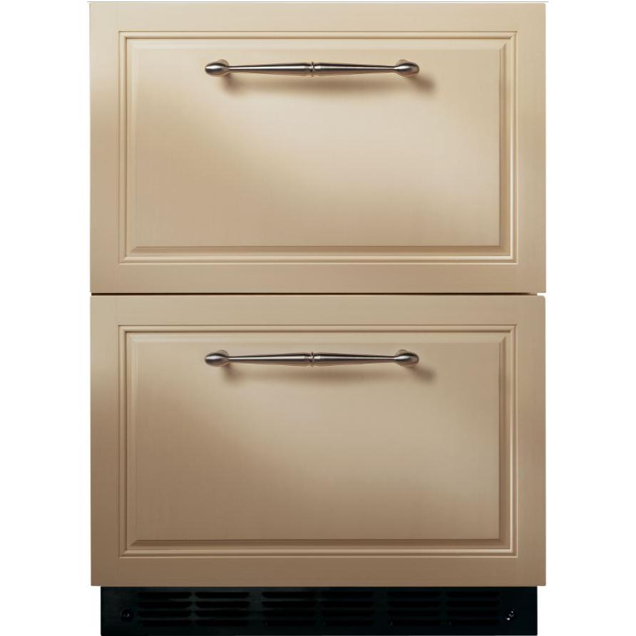  Monogram 24-inch, 5 cu. ft. Built-in Drawer Refrigerator ZIDI240HII IMAGE 1