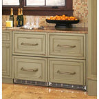  Monogram 24-inch, 5 cu. ft. Built-in Drawer Refrigerator ZIDI240HII IMAGE 3