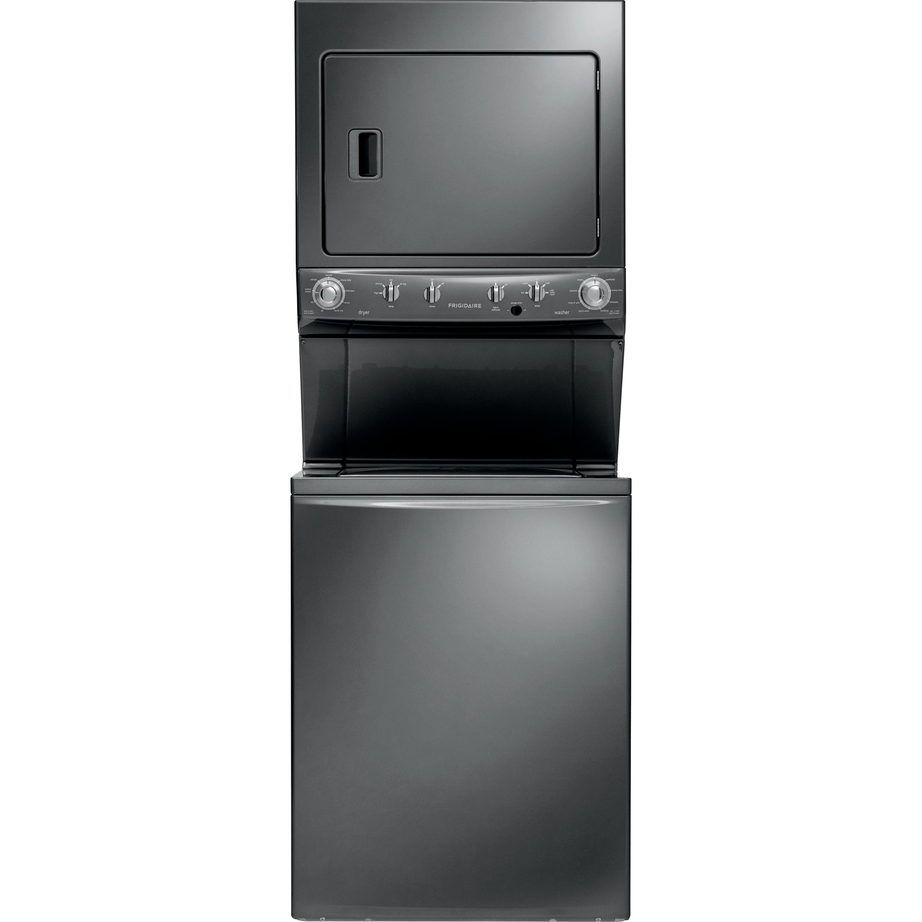  Frigidaire Stacked Washer/Dryer Electric Laundry Center FFLE40C3QT IMAGE 1
