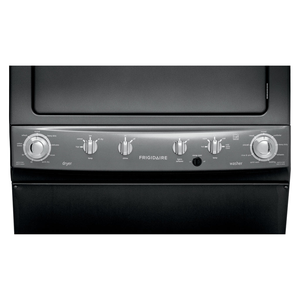  Frigidaire Stacked Washer/Dryer Electric Laundry Center FFLE40C3QT IMAGE 3