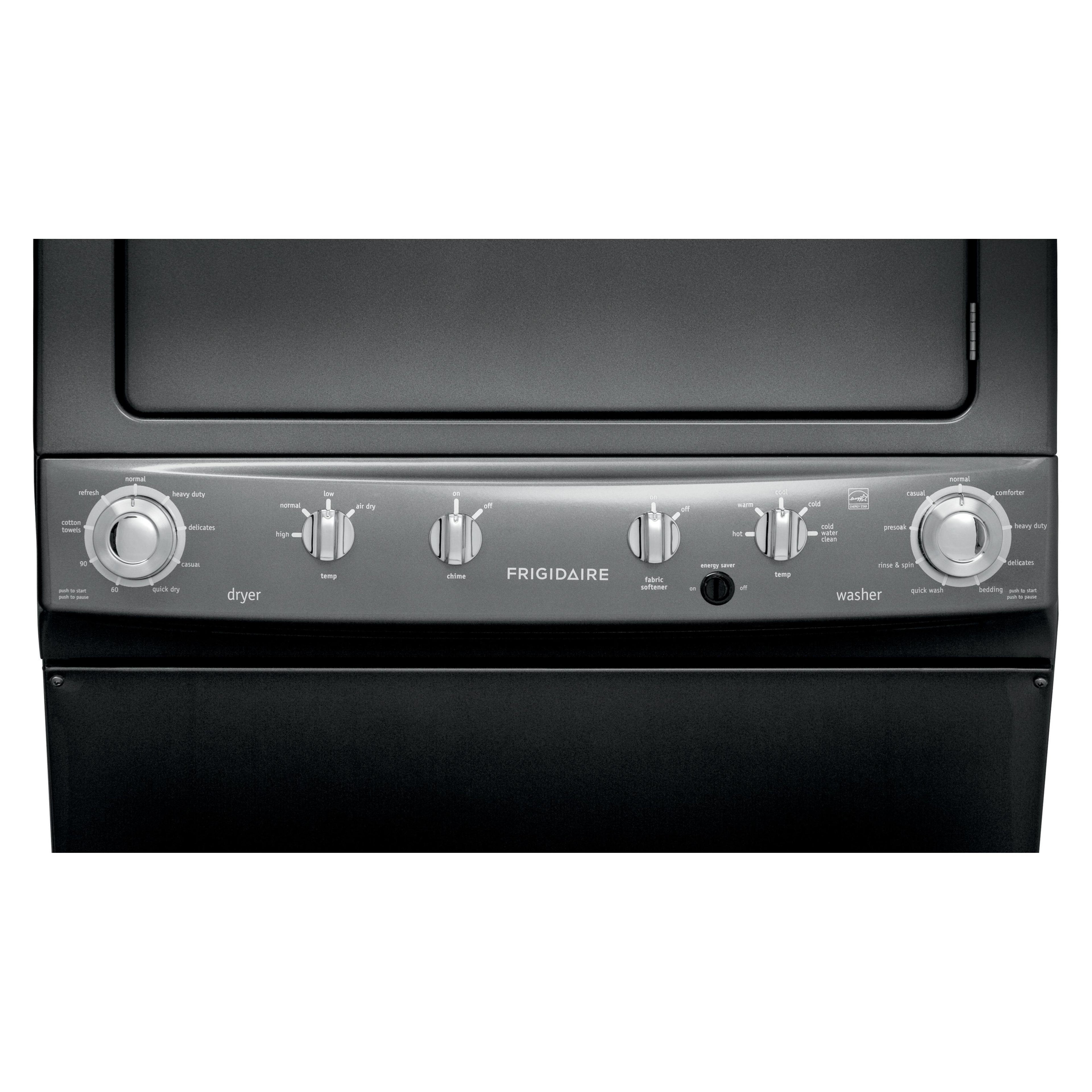  Frigidaire Stacked Washer/Dryer Electric Laundry Center FFLE40C3QT IMAGE 3