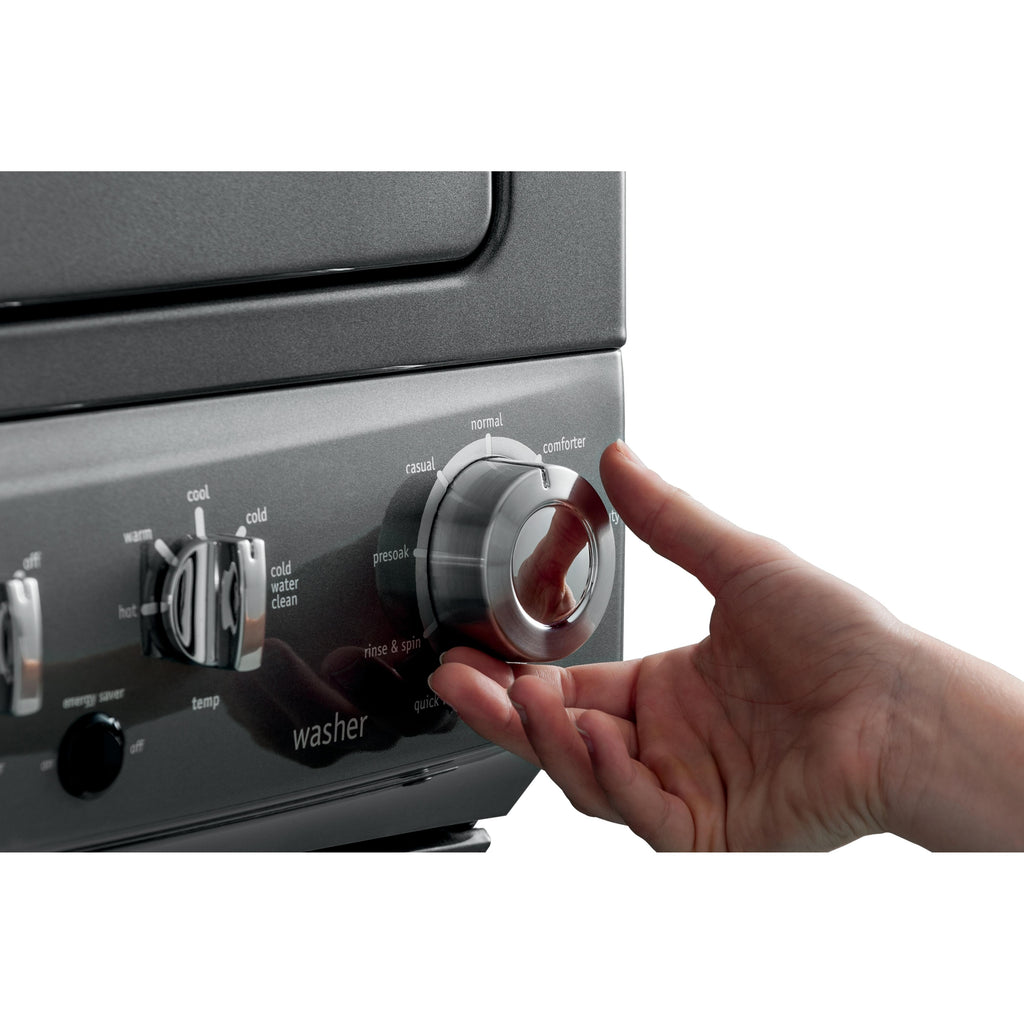 Frigidaire Stacked Washer/Dryer Electric Laundry Center FFLE40C3QT IMAGE 4