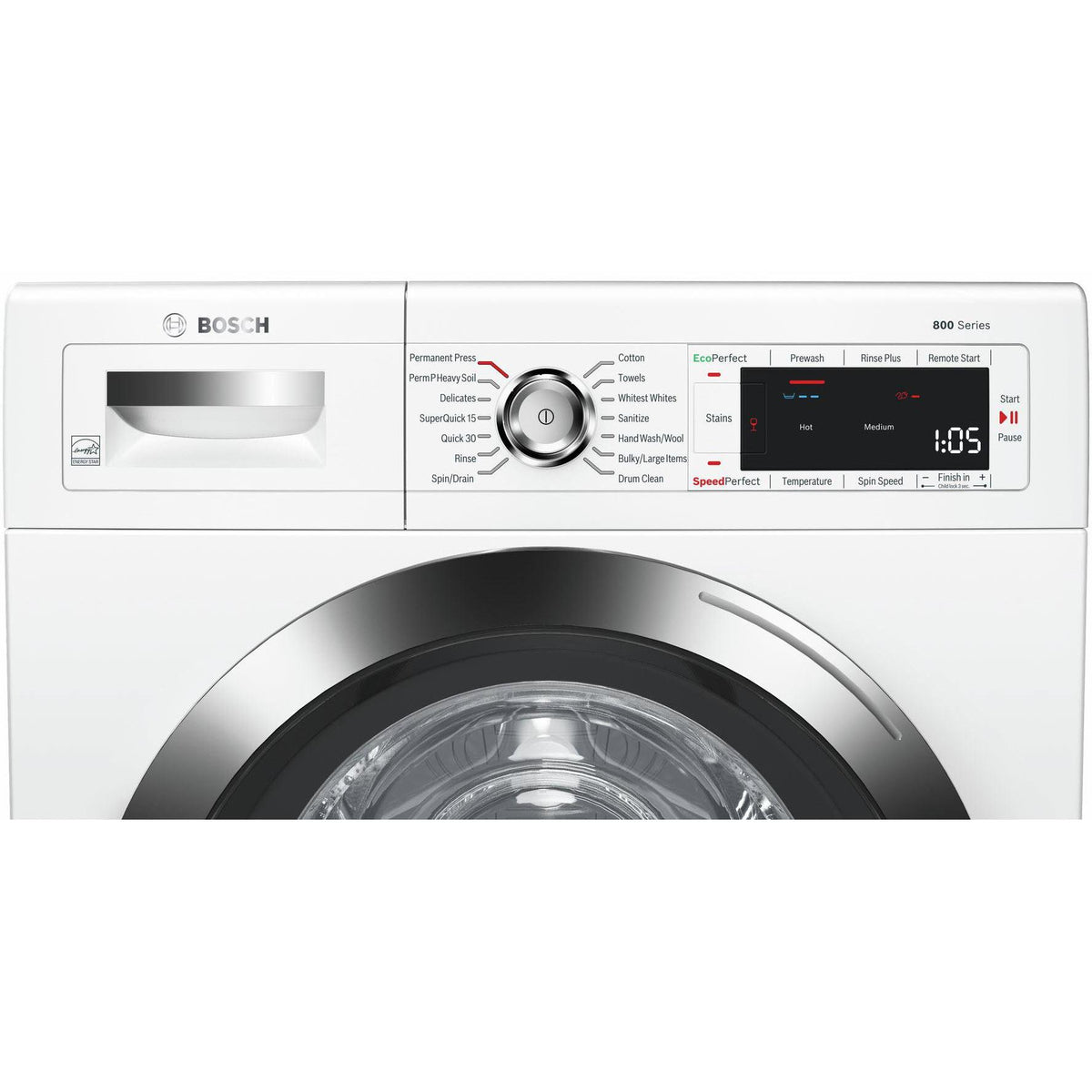  Bosch Laundry WAW285H2UC, WTG865H4UC IMAGE 2