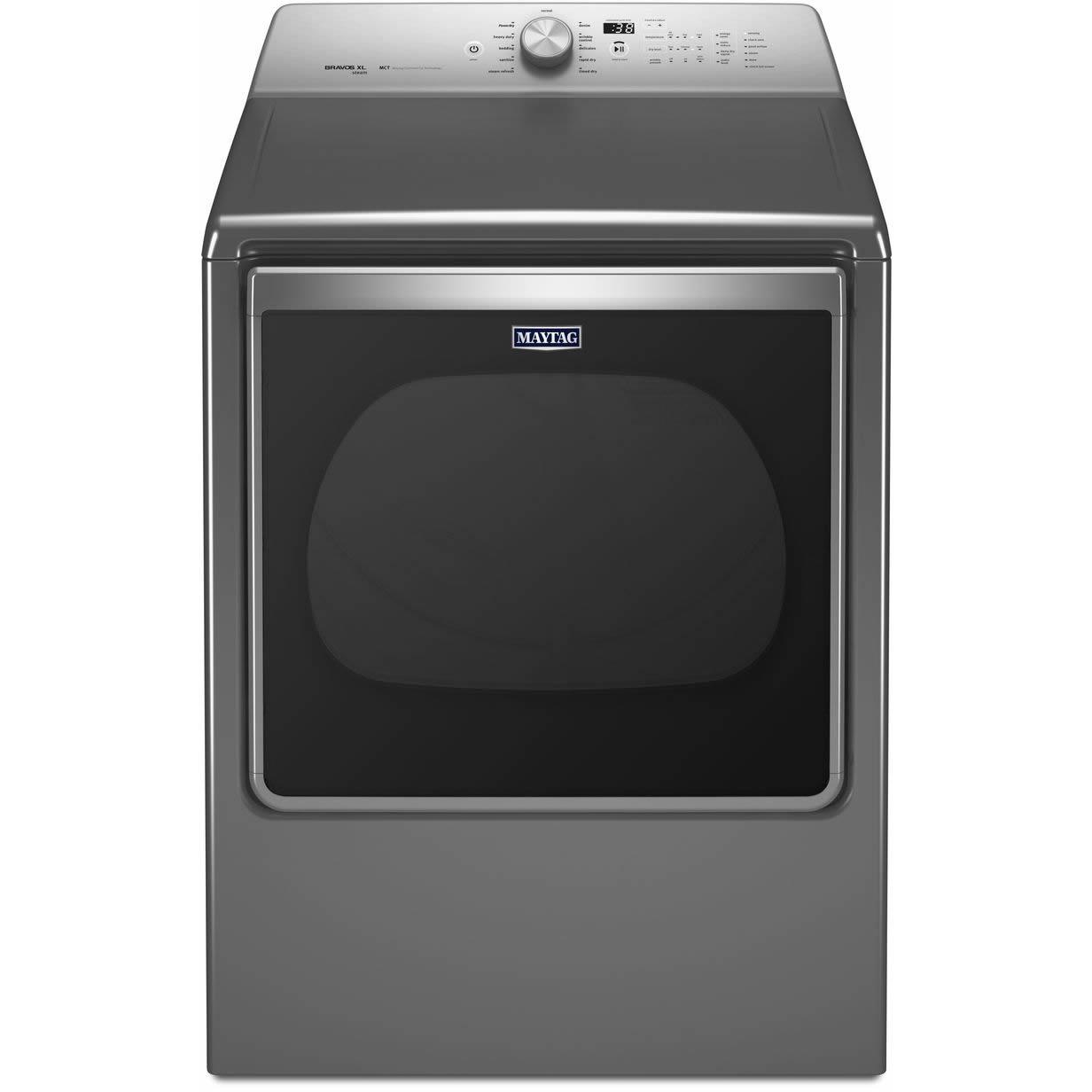  Maytag 8.8 cu. ft. Electric Dryer with Steam YMEDB855DC IMAGE 1