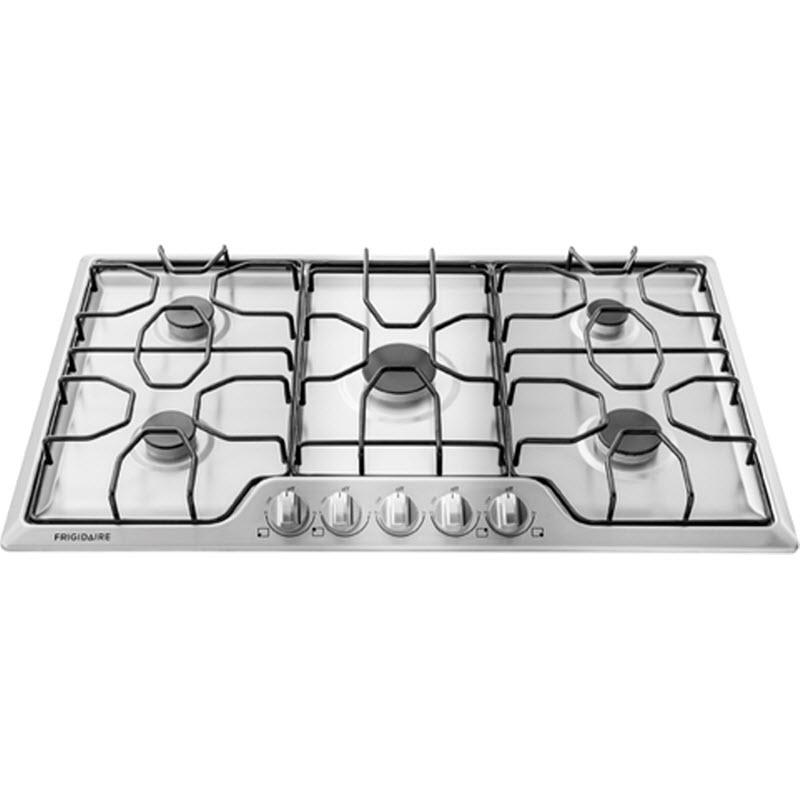  Frigidaire 36-inch Built-In Gas Cooktop FFGC3610QS IMAGE 1