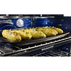  KitchenAid 30-inch Freestanding Dual-Fuel Range KFDD500ESS IMAGE 3